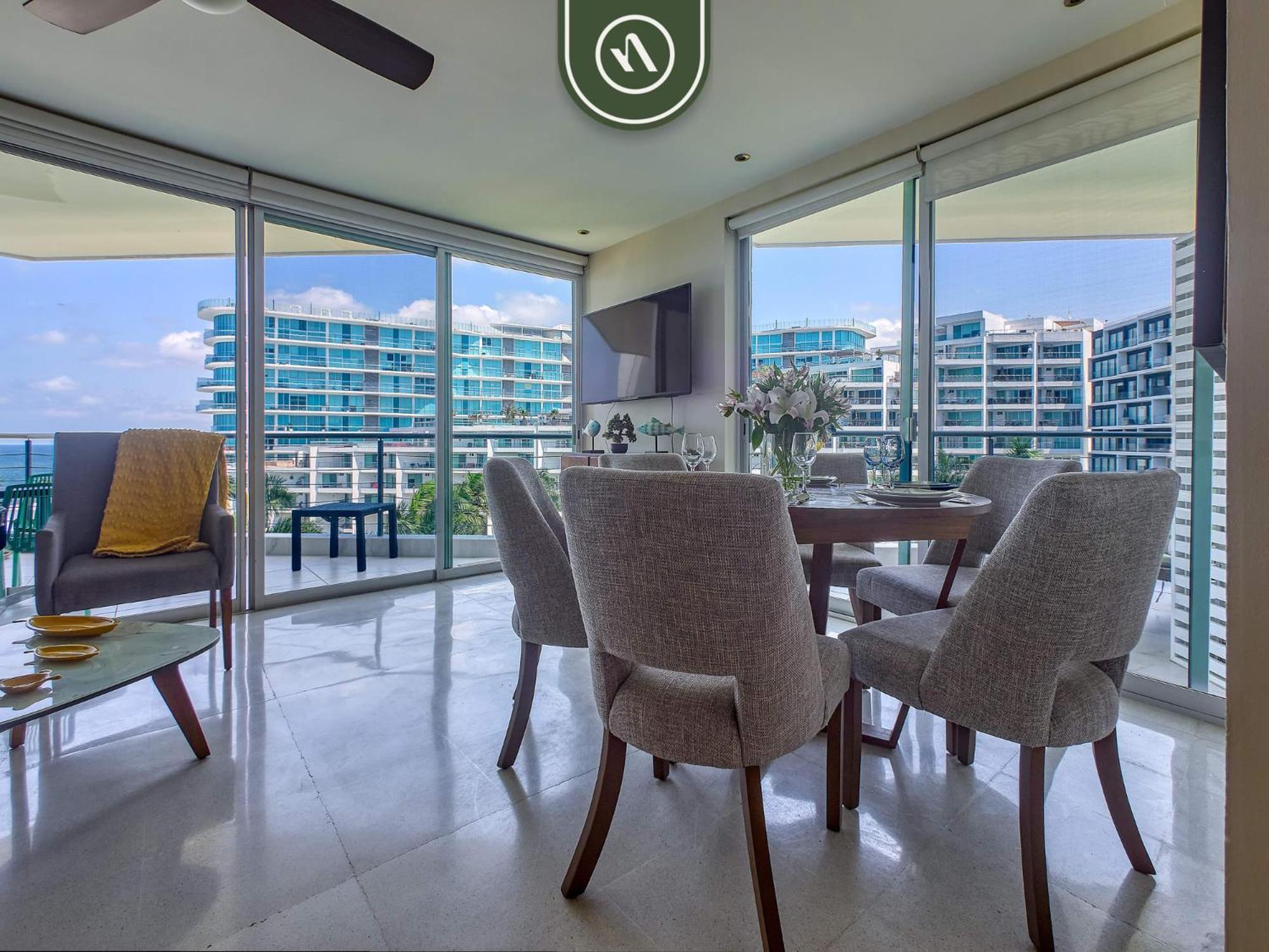 Oceanview 2 Bedroom Condo - Beachclub - Pool - Ocean Bucerías Buitenkant foto