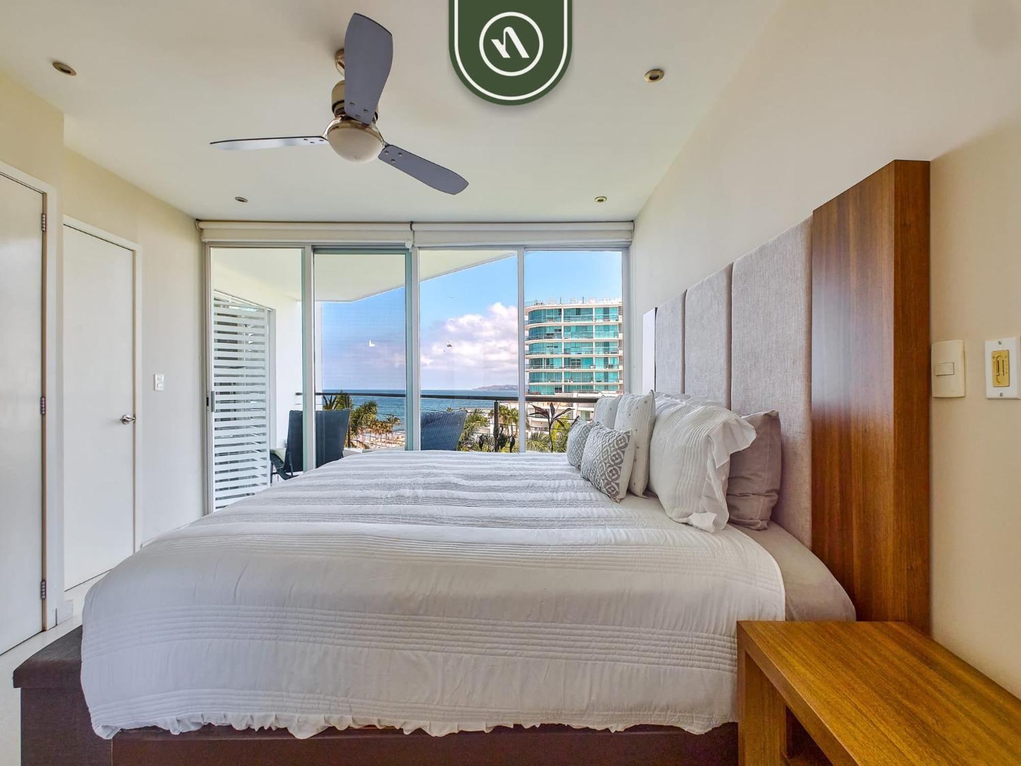 Oceanview 2 Bedroom Condo - Beachclub - Pool - Ocean Bucerías Buitenkant foto